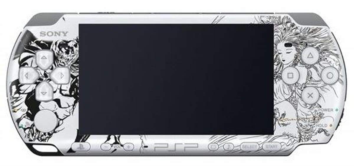 Sony PSP Slim and Lite 3000 Series Handheld Gaming Console with 2 Batteries and Memory Card (Renewed) (Dissidia 012 Duodecim)