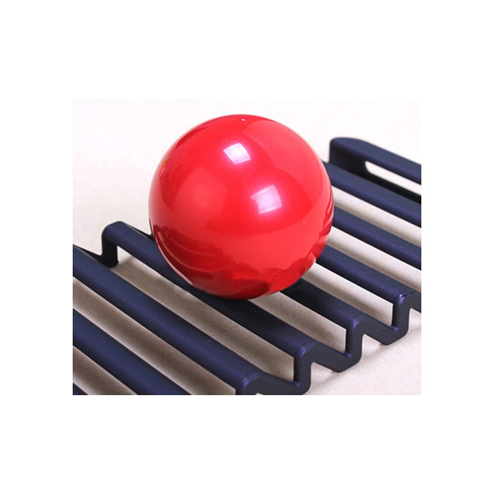 lasenersm Arcade Joystick - 35mm Round Balltop Handle, Blue & Red, Model lw1311lr