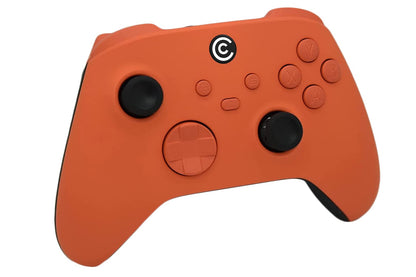 Custom Controllerzz Wireless Controller for PC & Xbox Series X/S - Orange with Orange Inserts