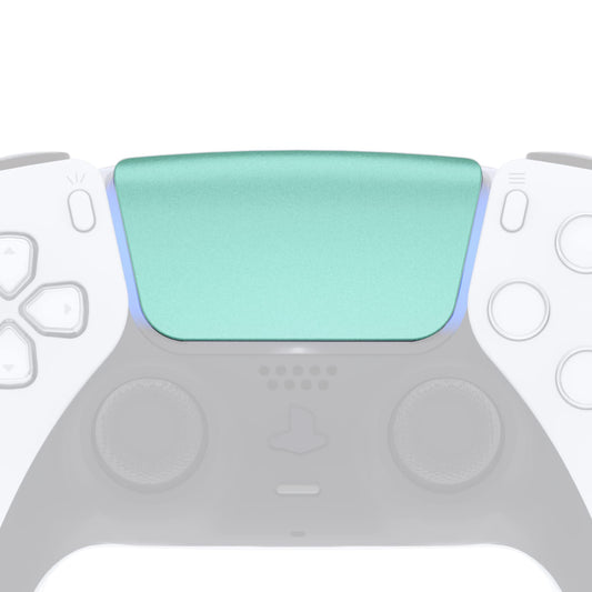 eXtremeRate Metallic Vista Green Touchpad Cover for PS5 Controller BDM-010/020 - Custom Replacement Part with Tool Included
