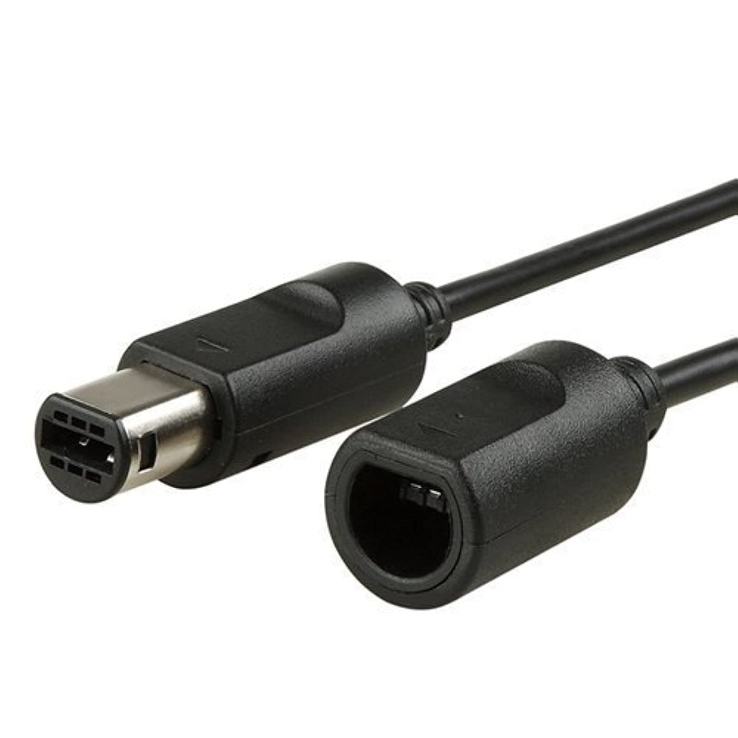Mizar 6ft Controller Extension Cable for Nintendo Wii/Gamecube - Black, Model 764070