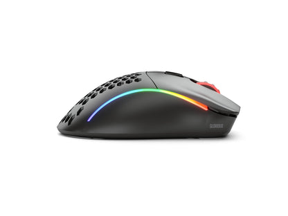GLORIOUS Model D Wireless Gaming Mouse - Ergonomic, Superlight 69g, RGB, Matte Black