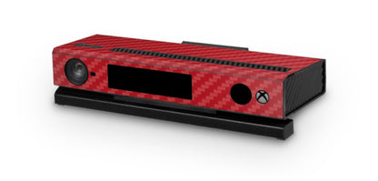 giZmoZ n gadgetZ GNG Carbon Red Xbox One Console Skin Decal Sticker + 2 Controller Skins, Vinyl Material