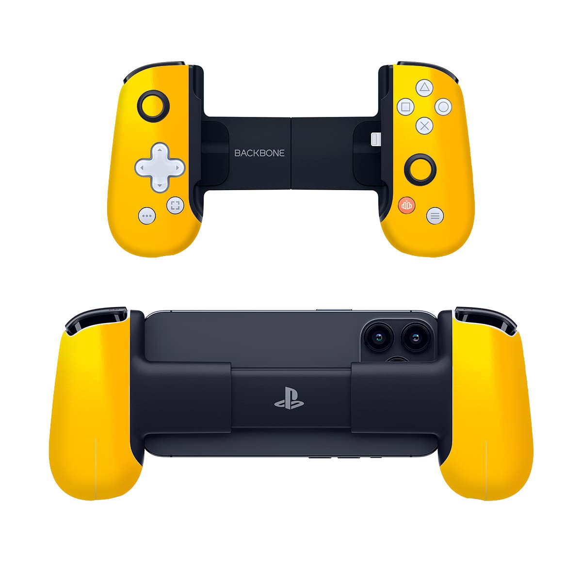SopiGuard Sticker Skin for Backbone One Controller Full Body Wrap (Gloss Yellow)