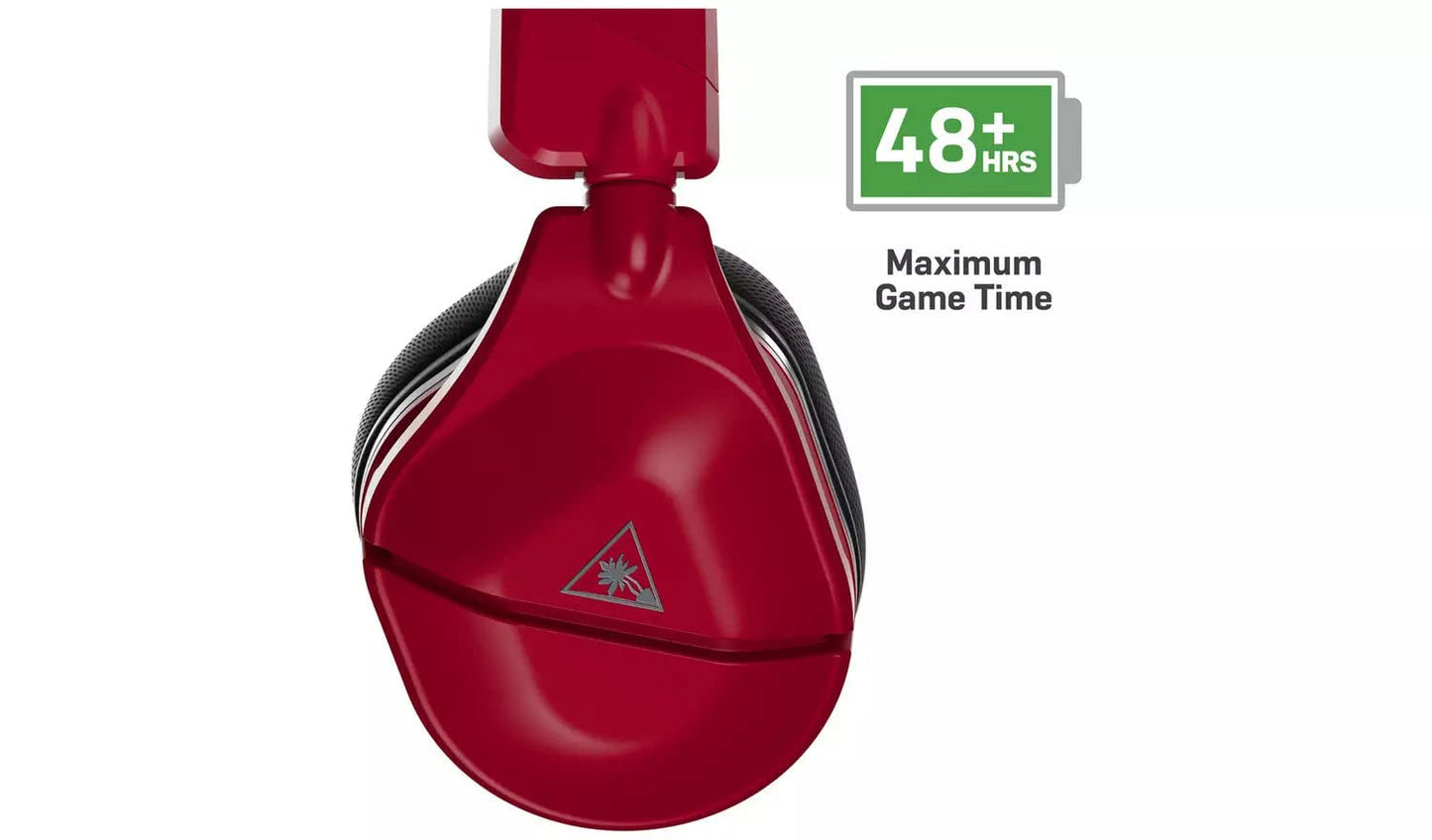 Turtle Beach Stealth 600 Gen 2 MAX Headset - Wired & Wireless Gaming, USB Type-C, Bluetooth, Red, Model 4488TBS317202