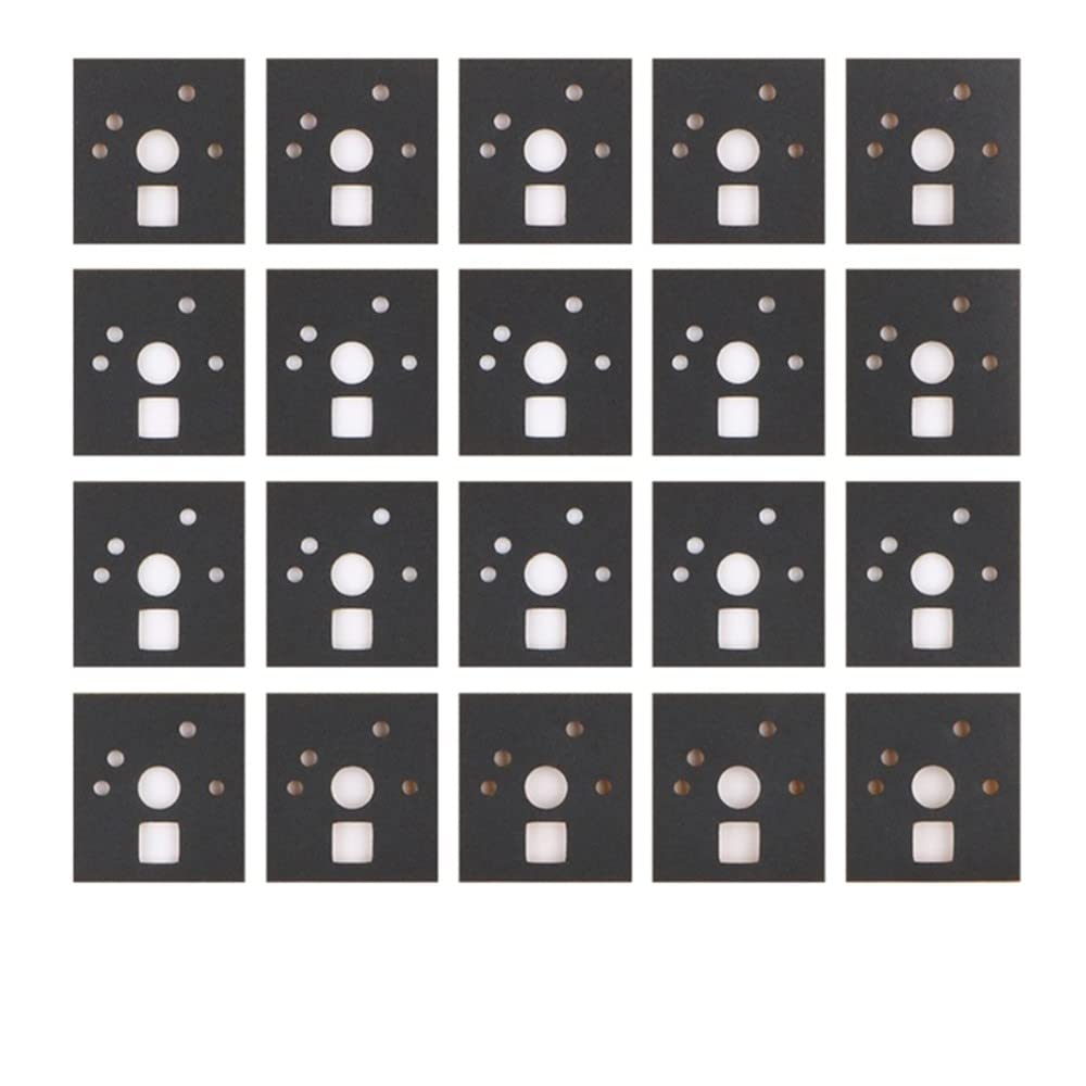 Generic Mechanical Keyboard Switch Sticker - 120 Pcs Poron Foam Noise Dampeners for Switch Stabilizer, Insulation Film for Gaming Keyboard