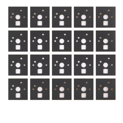 Generic Mechanical Keyboard Switch Sticker - 120 Pcs Poron Foam Noise Dampeners for Switch Stabilizer, Insulation Film for Gaming Keyboard