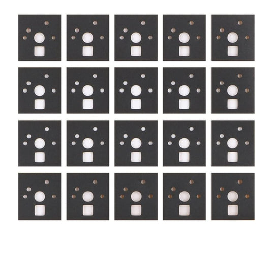 Generic Mechanical Keyboard Switch Sticker - 120 Pcs Poron Foam Noise Dampeners for Switch Stabilizer, Insulation Film for Gaming Keyboard