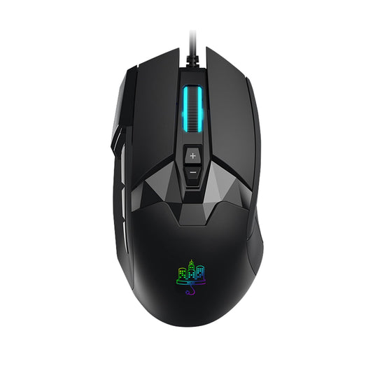 MOJO Pro Performance Wired Gaming Mouse - 12000 DPI, 9 Programmable Buttons, Black, Model MJ-189