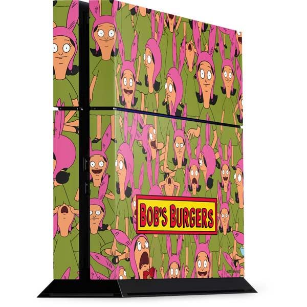 Skinit Decal Gaming Skin Compatible with PS4 Console - Officially Licensed Bobs Burgers Louise Belcher Design