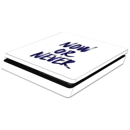 MIGHTY SKINS Sony PS4 Slim Skin - Now Or Never Vinyl Decal Wrap, Easy Apply/Remove, Durable, Made in USA