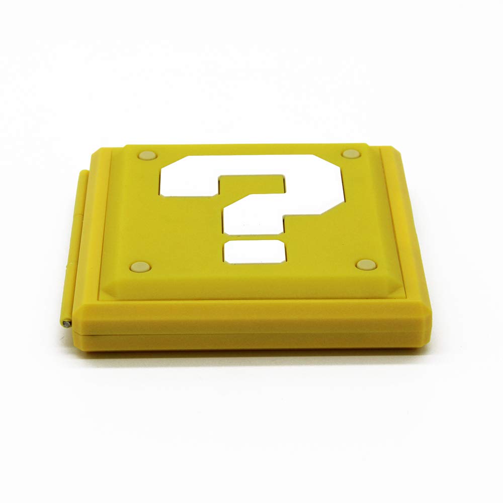CellDesigns Cartoon Game Memory Card Case for Nintendo Switch - Question Block Design