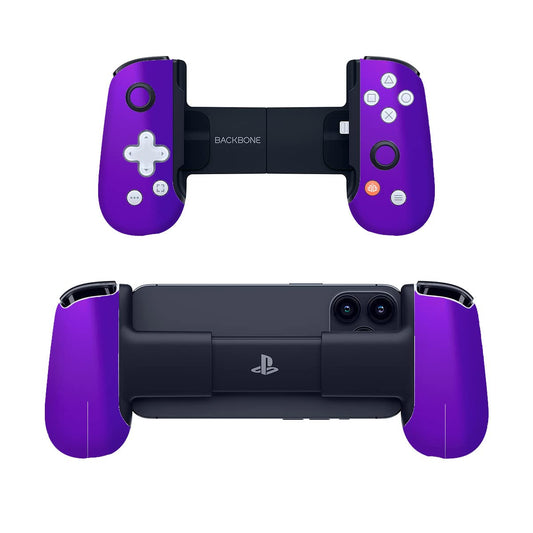 SopiGuard Sticker Skin for Backbone One Controller Full Body Wrap (Gloss Purple)