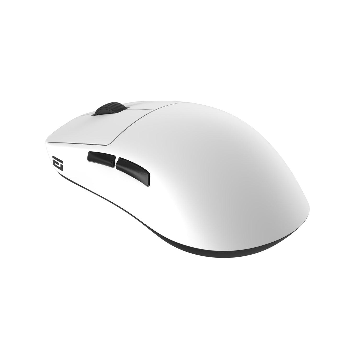 ENDGAME GEAR OP1we Wireless Gaming Mouse  CompX CX52850 Microcontroller  Pixart PAW3370 Optical Sensor  Mod-Friendly  Hybrid Skate Design  Claw Grip  2.1 oz  White