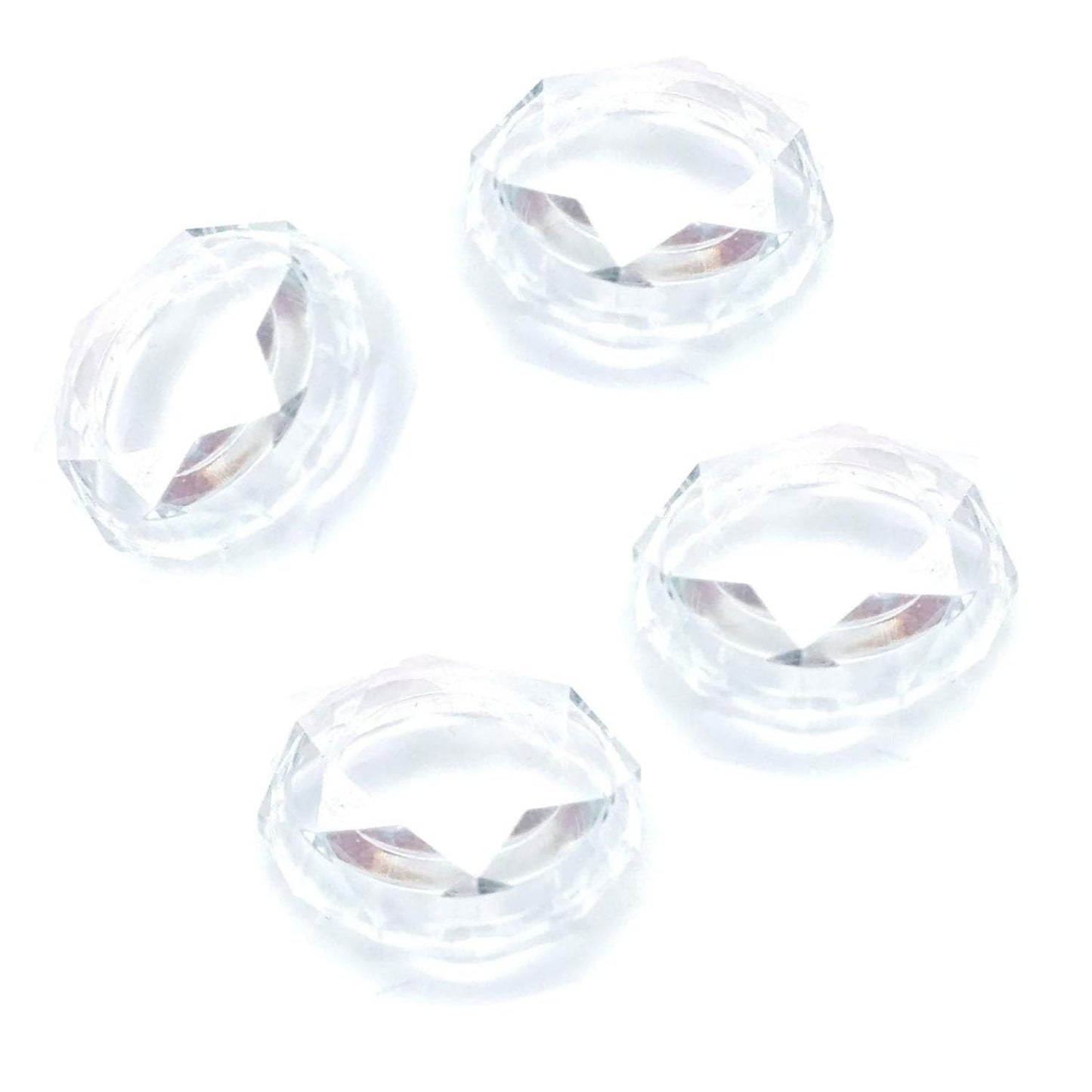 4 Pcs Clear Crystal Thumb Grip Covers  Joystick Thumb Stick Grip Caps Compatible with Nintendo Switch Standard Lite Button Cap Joystick Cover for Joy-Conl