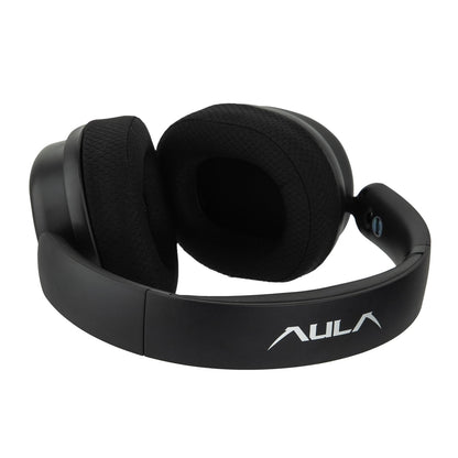 EPOMAKER G7 Pro Wireless Gaming Headset - Dual Mode BT5.3 & 2.4GHz, 7.1 Surround Sound, 80+ Hour Battery, RGB Light, Black