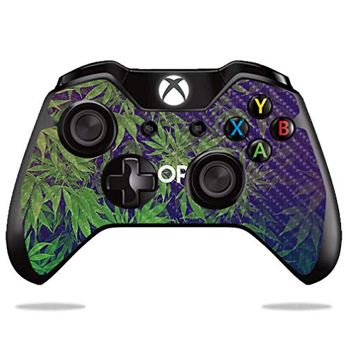 MightySkins Carbon Fiber Skin for Microsoft Xbox One or One S Controller - Dope | Protective  Durable Textured Carbon Fiber Finish | Easy to Apply  Remove  and Change Styles | Made in The USA