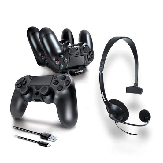 DreamGEAR 6 in 1 Player Kit Black PS4