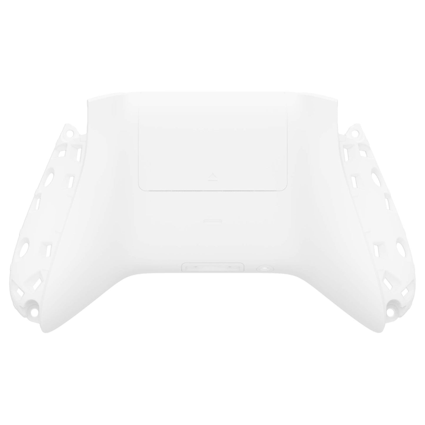 eXtremeRate Custom Back Cover Shell for Xbox Core Wireless Controller - White Replacement Battery Cover & Bottom Shell for Xbox Series X & S [Controller NOT Included]