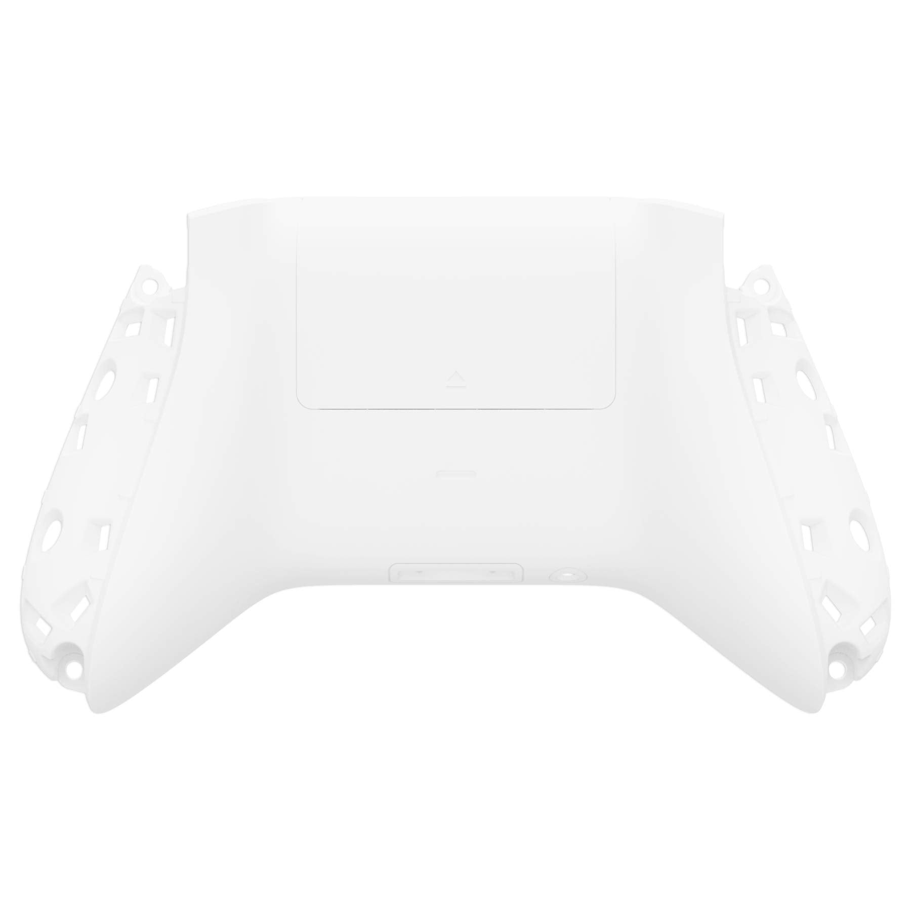 eXtremeRate Custom Back Cover Shell for Xbox Core Wireless Controller - White Replacement Battery Cover & Bottom Shell for Xbox Series X & S [Controller NOT Included]