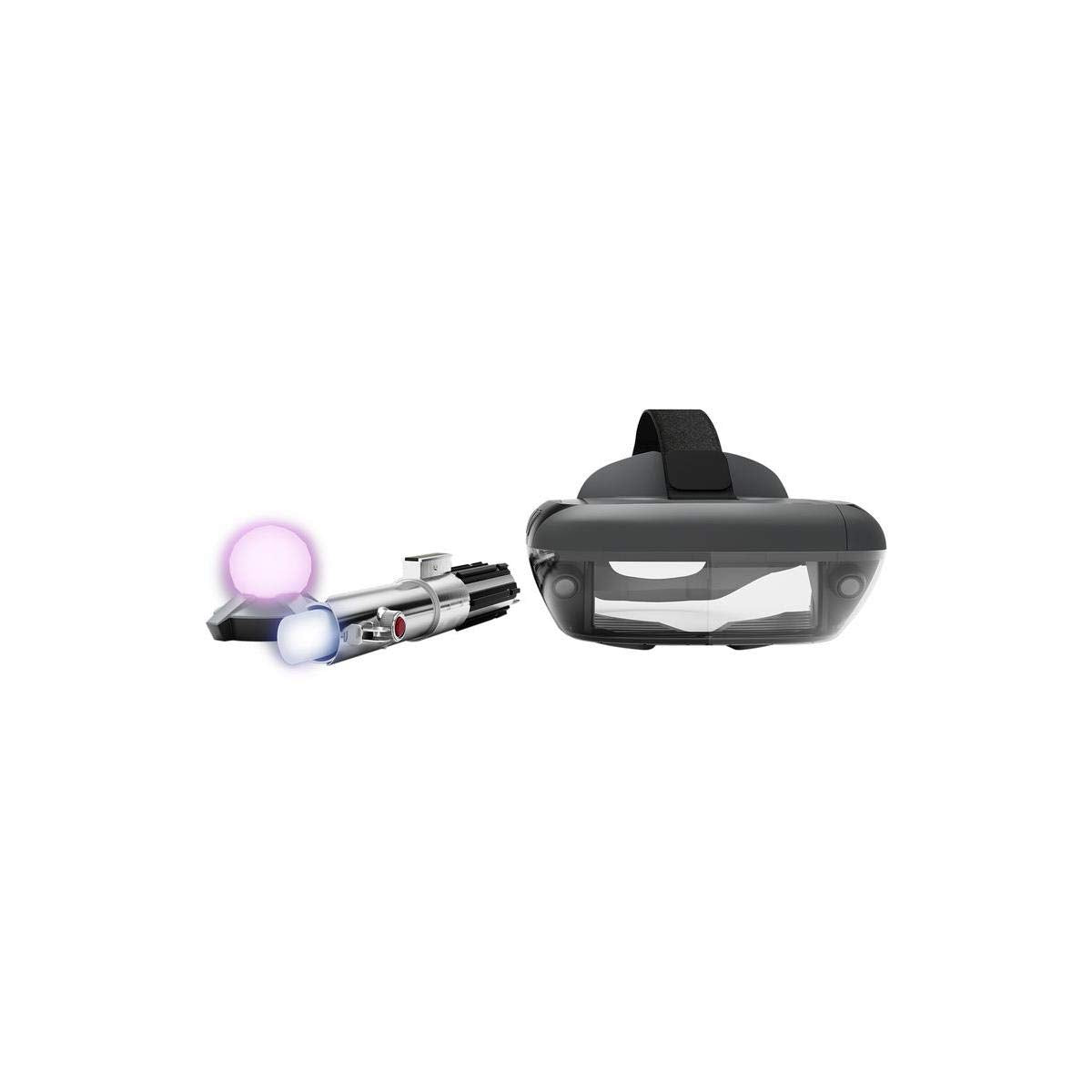 Star Wars: Jedi Challenges AR Headset with Lightsaber Controller and Tracking Beacon (Lenovo AR-7561N)