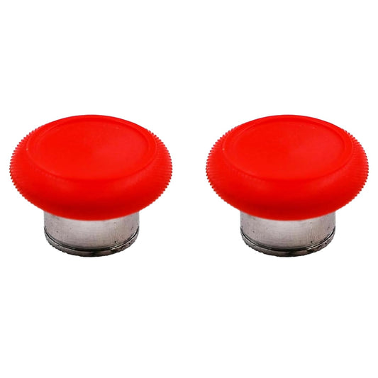 2 Pcs Elite Controller Short Magnetic Thumbsticks Replacement for Xbox Elite Series 2 Controller  Compatible with Xbox Elite Series 2/2 Core Controller Thumbsticks (Red)