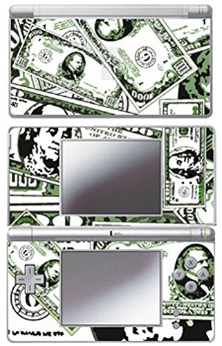 MIGHTY SKINS Vinyl Skin Decal for Nintendo DS Lite - Phat Cash Design