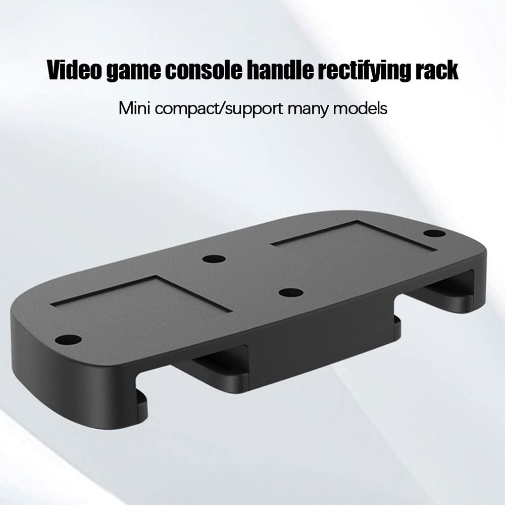 CKXIN Controller Table Stand for PS5/PS4 - Under Desk Mount, 1-Pack, Black, Durable ABS Material