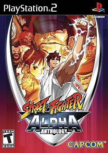 Capcom Street Fighter Alpha Anthology - PlayStation 2 Game, Model 013388260645