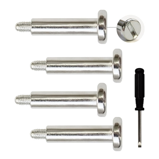 iParto 4 Pack Replacement Vertical Base Stand Holder Bottom Screws for Sony Playstation 5 PS5 Stand Support Fixing Screw Replacement with Screwdriver