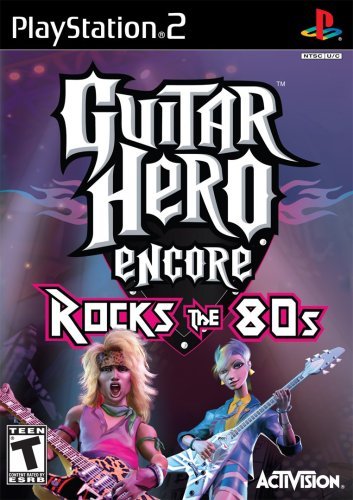 ACTIVISION Guitar Hero Encore: Rocks the 80s - PlayStation 2 (Renewed) - Purple