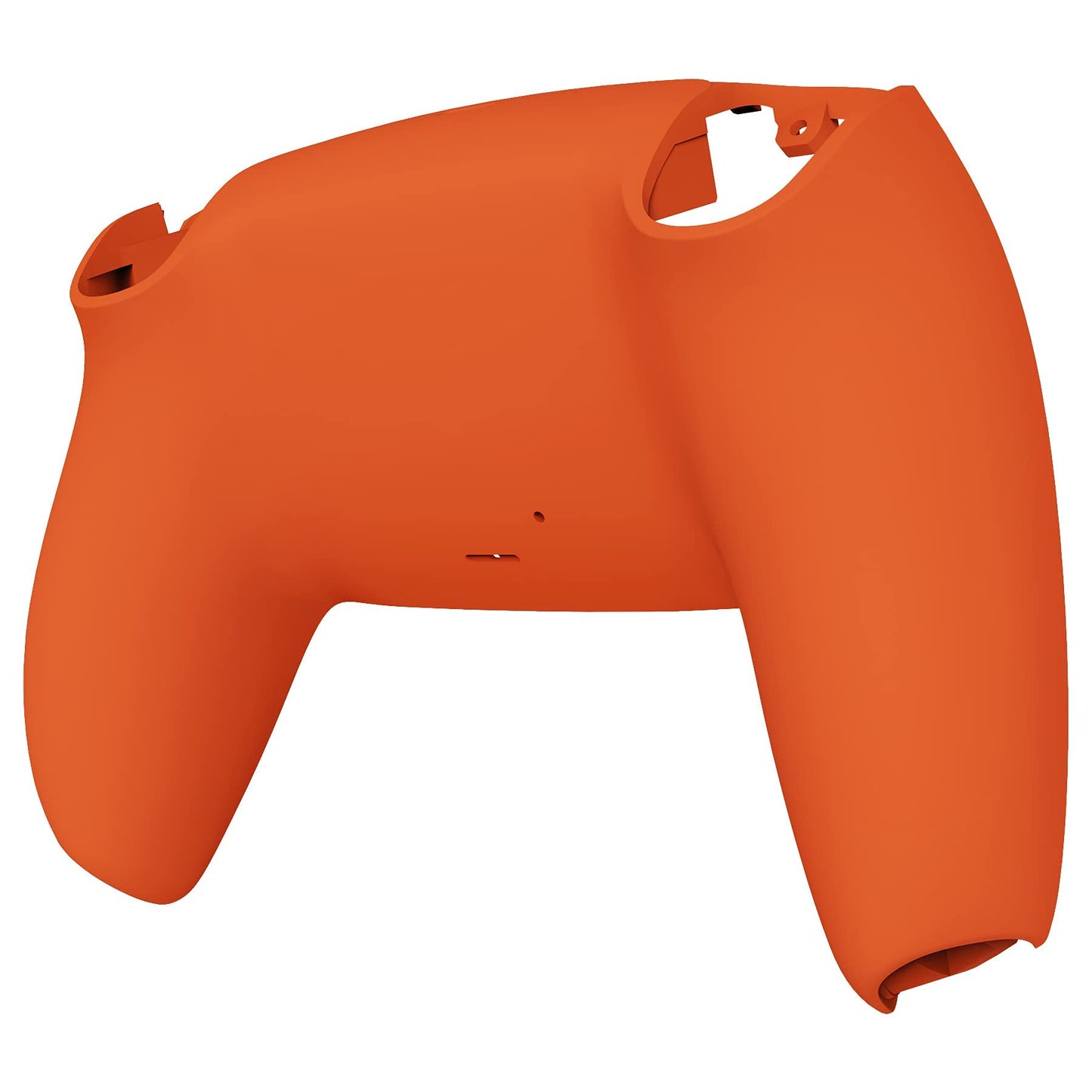 eXtremeRate PS5 Controller Replacement Back Plate Shell - Orange Soft Touch Grip, Model DPFP3004