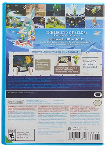 Nintendo The Legend of Zelda: The Wind Waker HD - Gold Foil Cover, Model WUPPBCZE