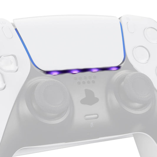 eXtremeRate Custom Touchpad LED Lightbar Skin Decals for PS5 Controller, Touch Pad Light Bar Stickers for PS5 Controller with To