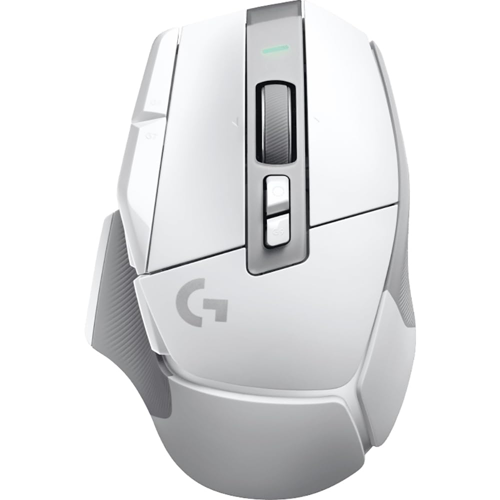 Logitech G502 X Lightspeed Wireless Gaming Mouse Bundle - White, Includes Deco Gear Large Extended Mouse Pad 12 x 32 inch