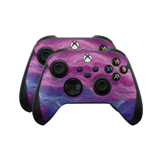 Skin Compatible with Microsoft Xbox Series X|S Controller (2 Pack) - Raw Energy - Premium 3M Vinyl Protective Wrap Decal Cover - Easy to Apply | Crafted in The USA by MightySkins