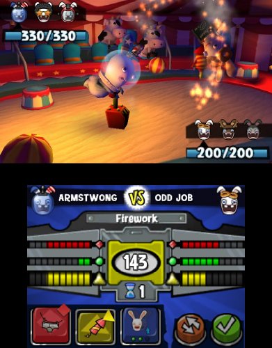 Ubisoft Rabbids Rumble for Nintendo 3DS - Adventure Game, Model 008888166962