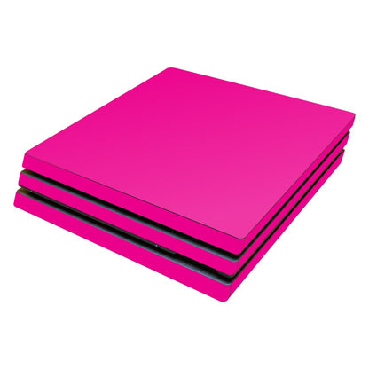 MIGHTY SKINS PS4 Pro Skin - Solid Hot Pink Vinyl Decal, Protective & Durable Cover, Easy to Apply, Made in USA