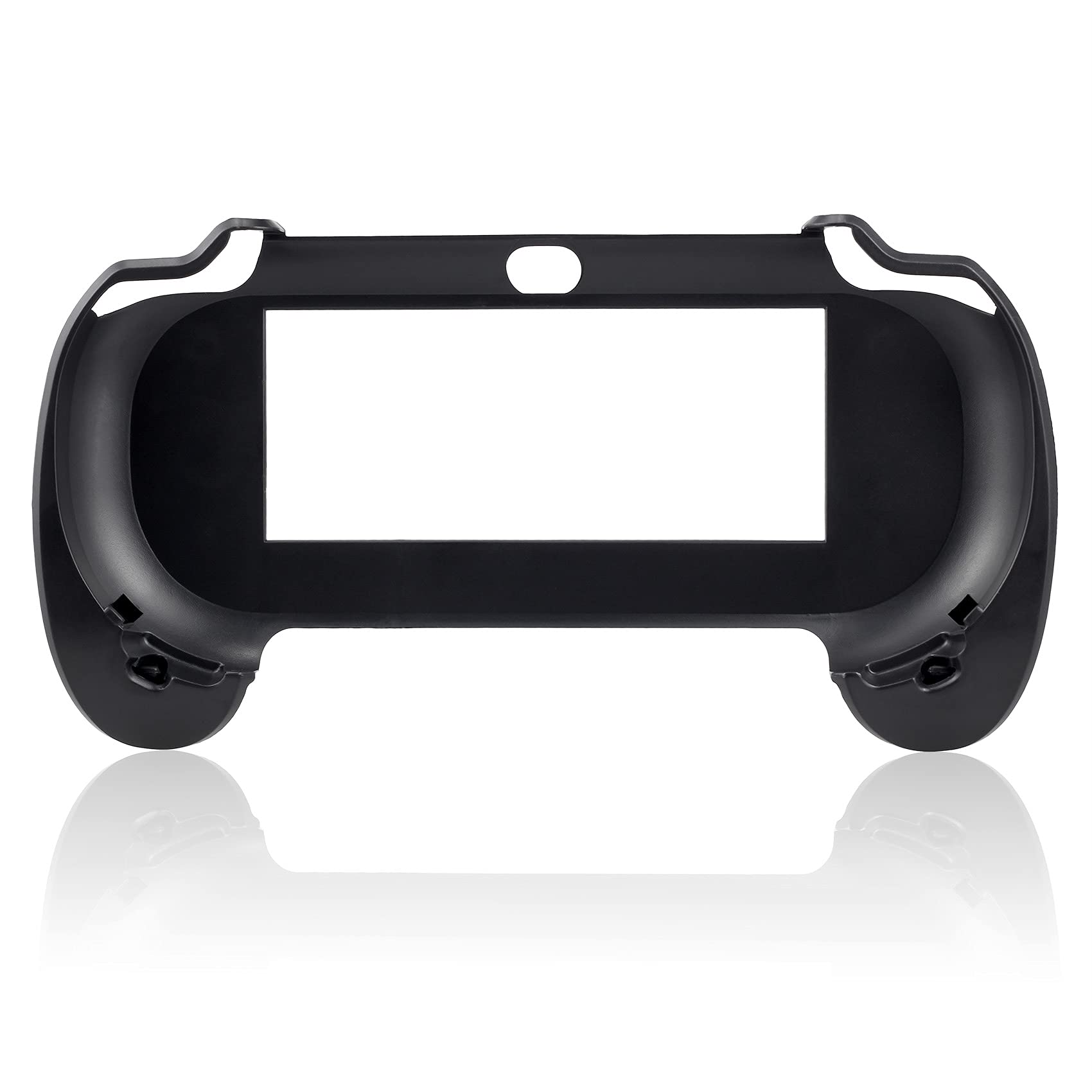 Sedicoca New Grips Hand Grip Compatible Durable Joypad Plastic Flexible Hand Grip Compatible with for PS Vita PSVita PlayStation Vita 1000 (PCH-1000)  Black