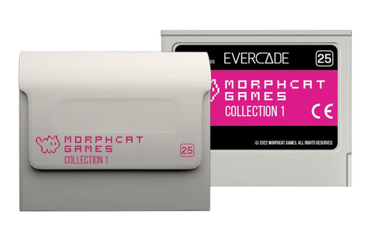 Blaze Evercade Morphcat Cartridge 1 - 500mm x 500mm x 280mm, Black, Model 5060690795803