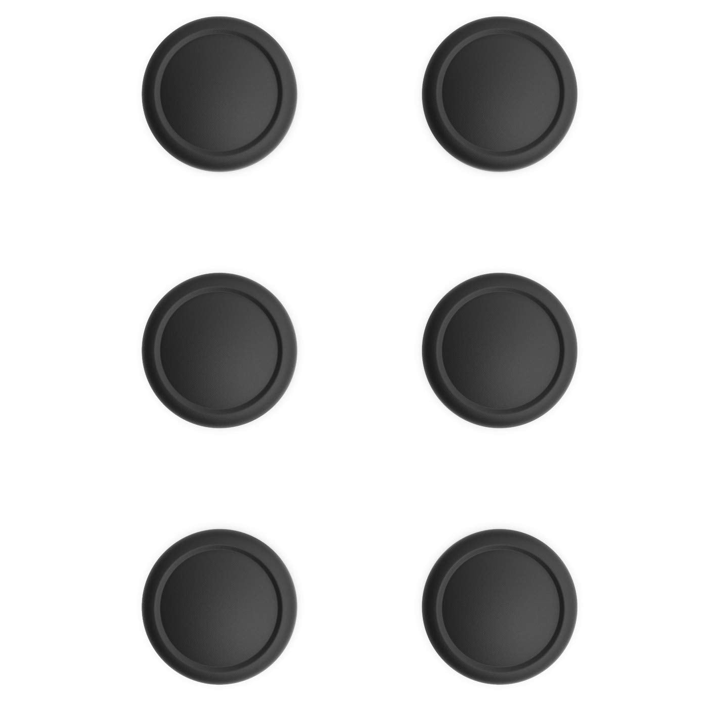 Skull & Co. Replacement Joystick Covers for Nintendo Switch Lite - Black, Model NSJC