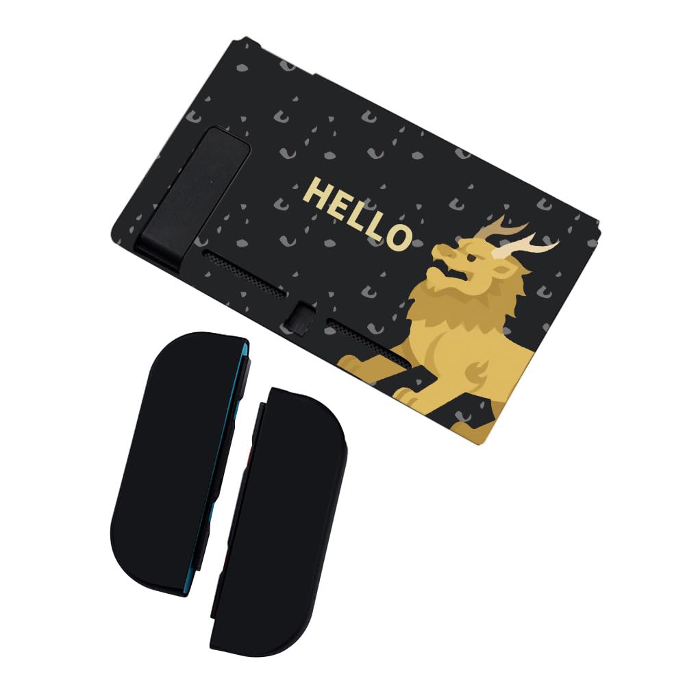 PERFECTSIGHT Protective Case for Nintendo Switch Cute Monster Anti-Scratch Shockproof Slim Cover Case for Nitendo Switch and Joycon  Dockable Hard Shell