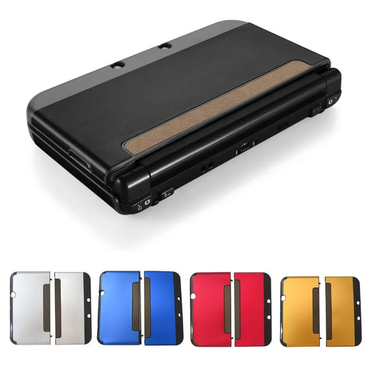 BLUE ELF Black Shockproof Case Cover for New Nintendo 3DS LL XL 2015 - Hard Shell Skin