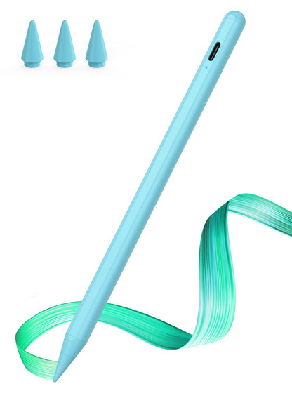 JAMJAKE iPad Pencil 2nd Gen with Palm Rejection, Fast Charge, Blue, Compatible with iPad Pro 11/12.9, Air 3/4/5,
