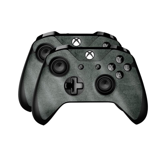 Glossy Glitter Skin Compatible with Microsoft Xbox One Controller (2 Pack) - Green Stone - Premium 3M Vinyl Protective Wrap Decal Cover - Easy to Apply | Crafted in The USA by MightySkins