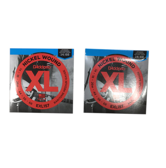DAddario Xl157 2-Pack Baritone Strings - Medium