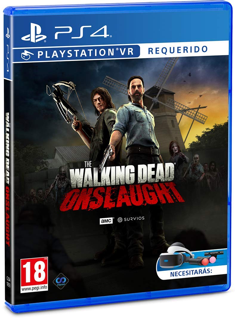 Tesura Games The Walking Dead: Onslaught (PS4) - Action Adventure Game, Model PG000486