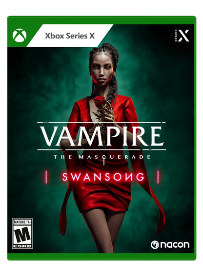 Maximum Entertainment Vampire: The Masquerade - Swansong (XSX) Multi-Colored Video Game, Model 351593