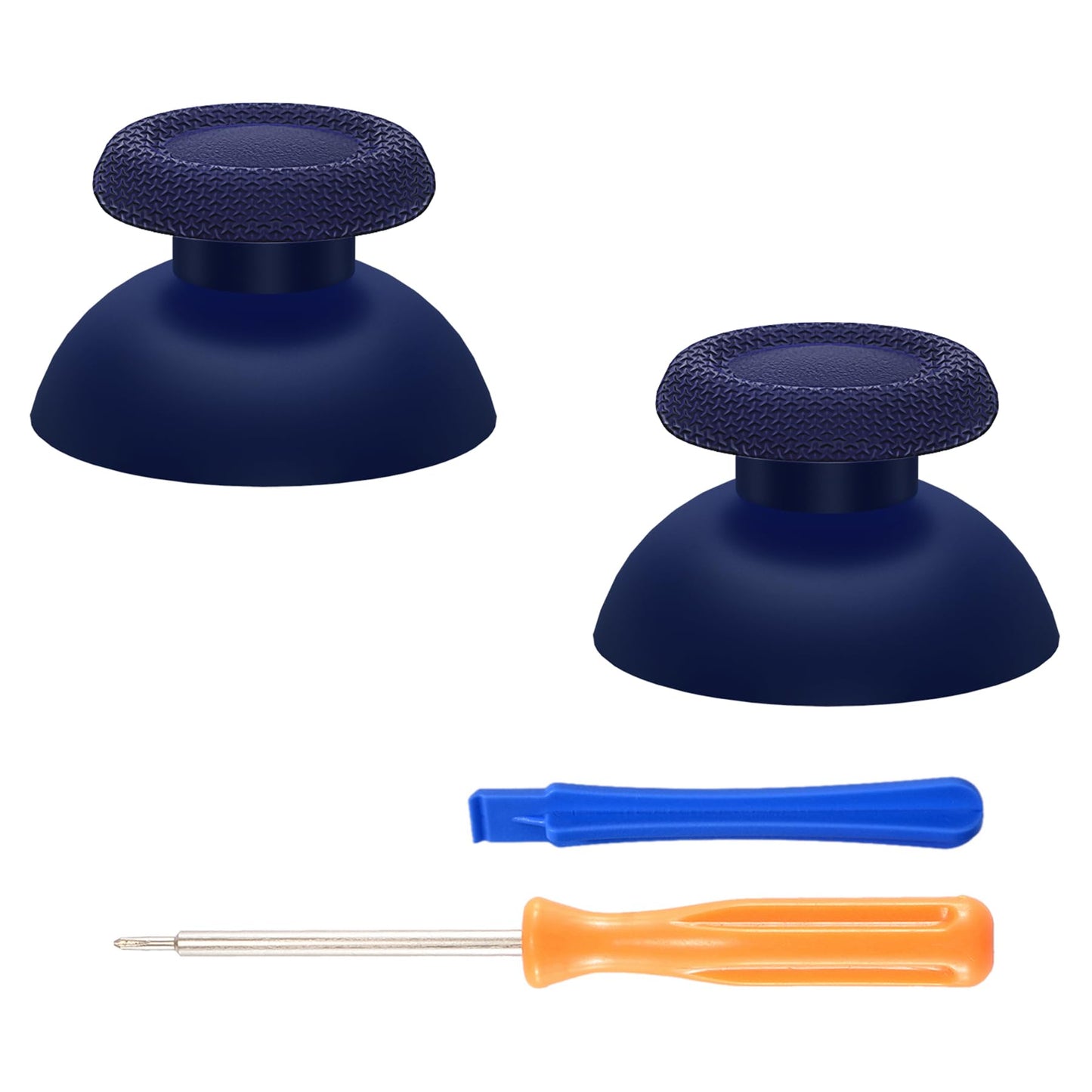 eXtremeRate Midnight Blue Replacement Thumbsticks for PS5 Controller  Custom Analog Stick Joystick for PS4 Controller Universal