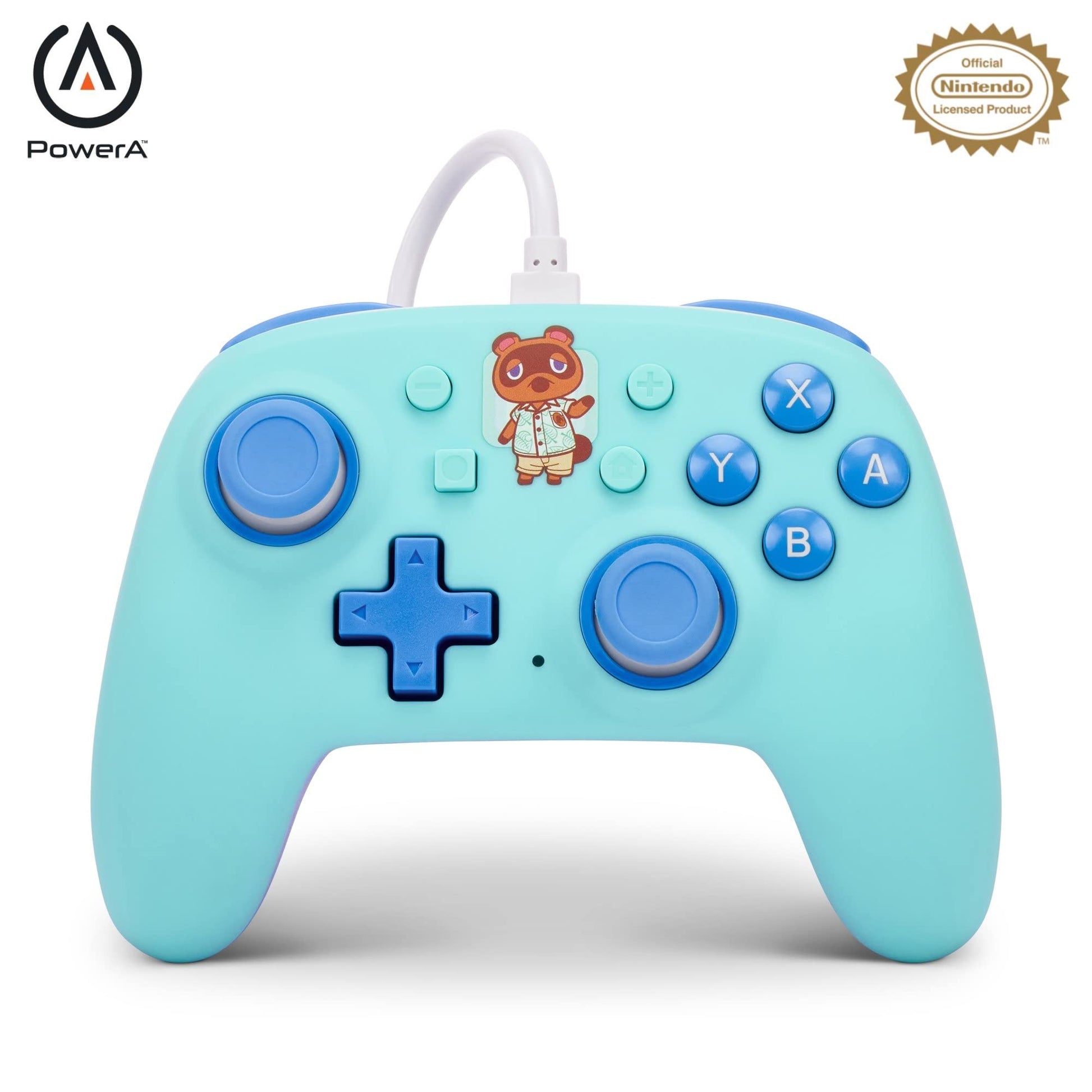 PowerA Nano Wired Controller for Nintendo Switch - Animal Crossing  Comfortable Ergonomics  Officially Licensed